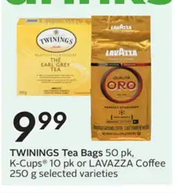 Sobeys TWININGS Tea Bags offer
