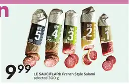 Sobeys LE SAUCIFLARD French Style Salami offer