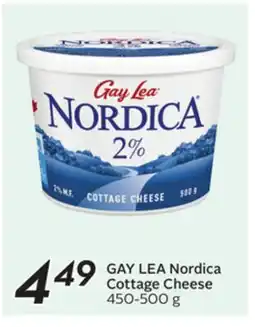 Sobeys GAY LEA Nordica Cottage Cheese offer