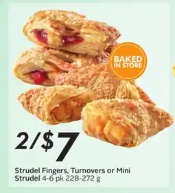Sobeys Strudel Fingers, Turnovers or Mini Strudel offer