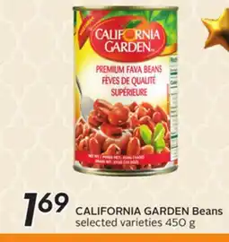 Sobeys CALIFORNIA GARDEN Beans offer