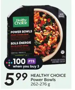 Sobeys HEALTHY CHOICE Power Bowls offer