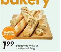 Sobeys Baguettes offer