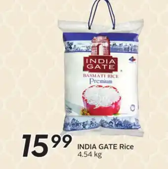 Sobeys INDIA GATE Rice offer