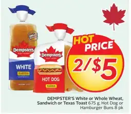 Sobeys White or Whole Wheat, Sandwich or Texas Toast offer