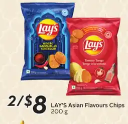 Sobeys LAY'S Asian Flavours Chips offer