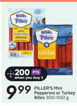 Sobeys PILLER'S Mini Pepperoni or Turkey Bites offer