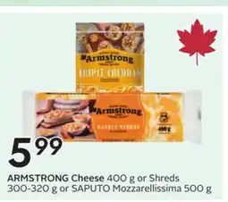 Sobeys ARMSTRONG Cheese offer