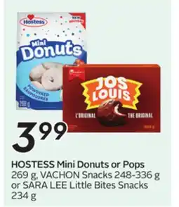 Sobeys HOSTESS Mini Donuts or Pops offer