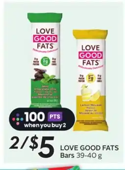 Sobeys LOVE GOOD FATS Bars offer