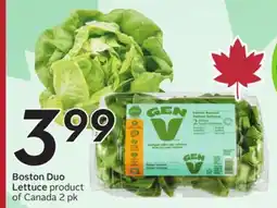 Sobeys Boston Duo Lettuce offer