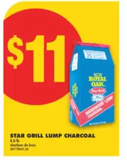 No Frills STAR GRILL LUMP CHARCOAL, 8.8 lb offer