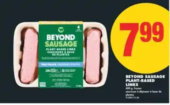 No Frills BEYOND SAUSAGE PLANT-BASED LINKS, 400 G offer