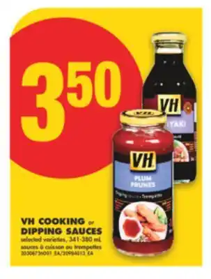 No Frills VH COOKING or DIPPING SAUCES, 341-380 mL offer