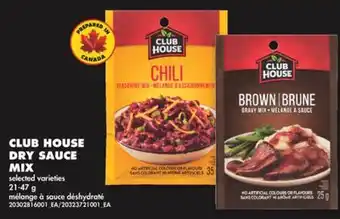 No Frills CLUB HOUSE DRY SAUCE MIX, 21-47 G offer