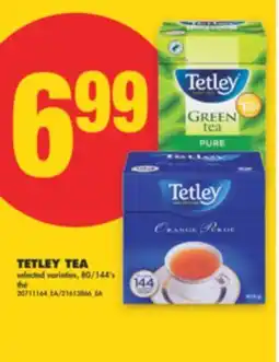 No Frills TETLEY TEA, 80/144' s offer