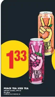 No Frills PEACE TEA ICED TEA, 695 mL offer