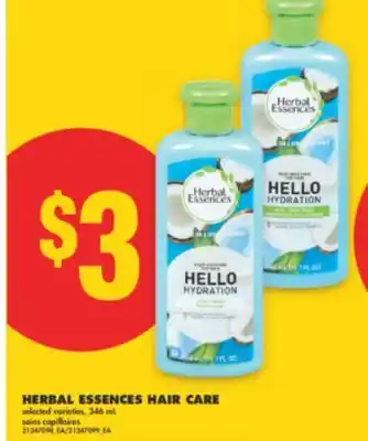 No Frills HERBAL ESSENCES HAIR CARE, 346 ML offer