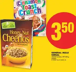 No Frills GENERAL MILLS CEREAL, 297-430 G offer