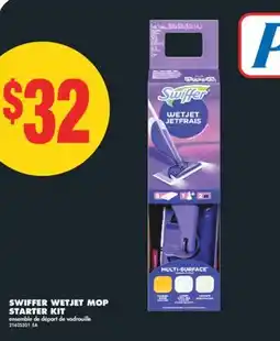 No Frills SWIFFER WETJET MOP STARTER KIT offer