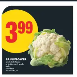 No Frills CAULIFLOWER offer
