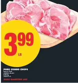 No Frills PORK COMBO CHOPS offer