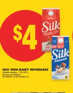 No Frills SILK NON-DAIRY BEVERAGES, 1.74-1.89 L offer