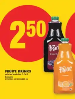 No Frills FRUITE DRINKS, 1.54 L offer