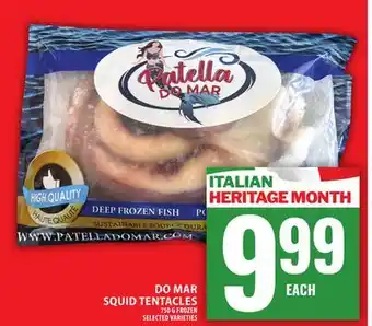 Food Basics DO MAR SQUID TENTACLES offer