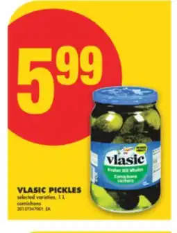 No Frills VLASIC PICKLES, 1 L offer
