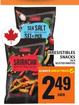 Food Basics IRRESISTIBLES SNACKS offer