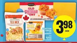 Food Basics SELECTION CHEESE OR SHREDS OR SLICES offer