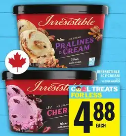 Food Basics IRRESISTIBLE ICE CREAM offer