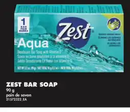 No Frills ZEST BAR SOAP, 90 G offer