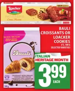 Food Basics BAULI CROISSANTS OR LOACKER COOKIES offer