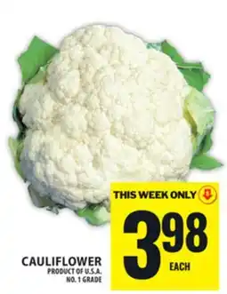 Food Basics CAULIFLOWER offer
