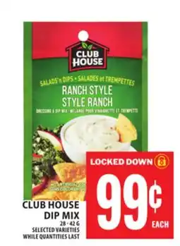 Food Basics CLUB HOUSE DIP MIX offer