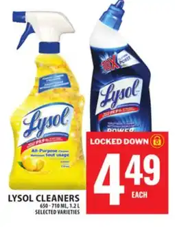 Food Basics LYSOL CLEANERS offer