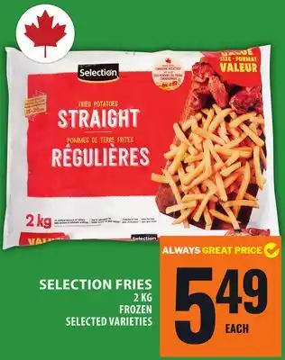 Food Basics SELECTION FRIES offer