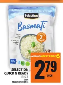 Food Basics SELECTION QUICK N READY RICE offer