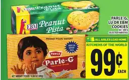 Food Basics PARLE-G, LU OR EBM COOKIES offer