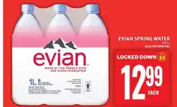 Food Basics EVIAN SPRING WATER offer
