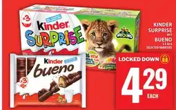 Food Basics KINDER SURPRISE OR BUENO offer