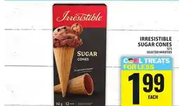 Food Basics IRRESISTIBLE SUGAR CONES offer