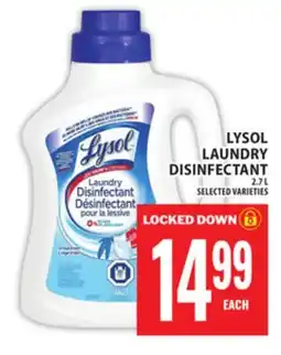 Food Basics LYSOL LAUNDRY DISINFECTANT offer