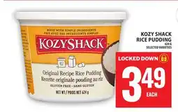 Food Basics KOZY SHACK RICE PUDDING offer