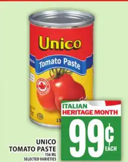Food Basics UNICO TOMATO PASTE offer