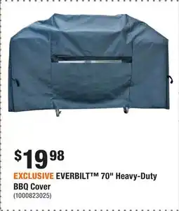 Home Depot EXCLUSIVE EVERBILT 70 Heavy-Duty BBQ Cover offer