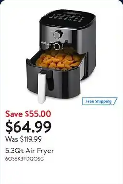 Walmart 5.3Qt Air Fryer offer
