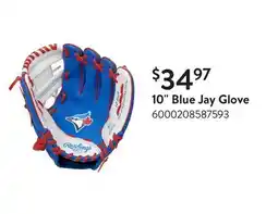 Walmart 10 Blue Jay Glove offer